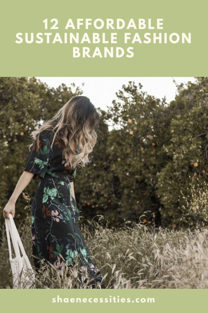12 Affordable Sustainable Fashion Brands | Shae Necessities